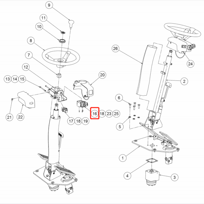 control lever 920930.0057/920930.0049 control lever 920930.0057/920930.0049