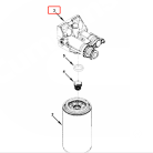 cummins fuel filter head