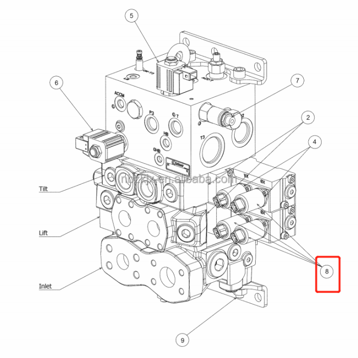 hydraulic solenoid valve hydraulic solenoid valve